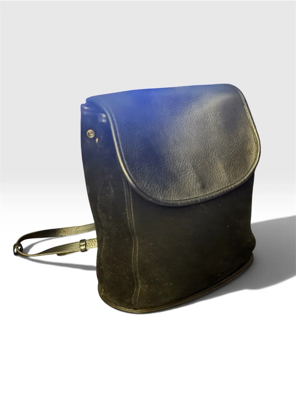 Coach Vintage Berkeley #9016 Leather & Suede Backpack -1996